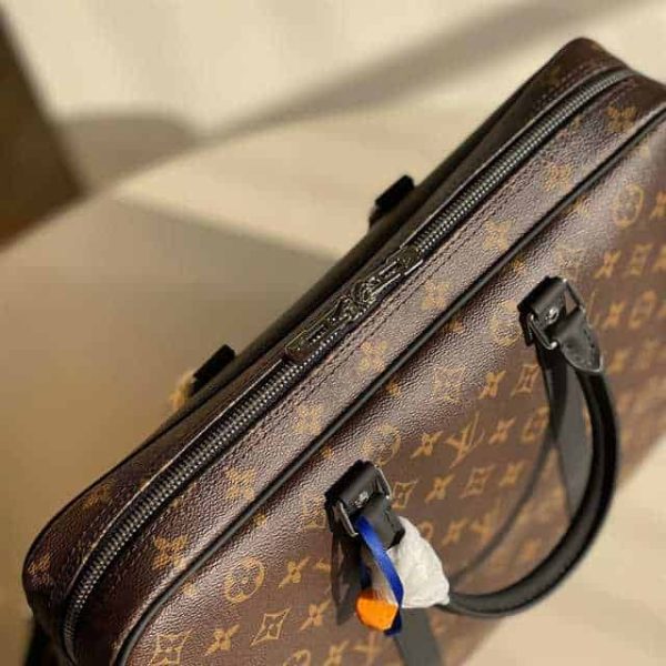 LOUIS VUITTON PORTE-DOCUMENTS VOYAGE MONOGRAM MACASSAR CANVAS M52005 - Image 6