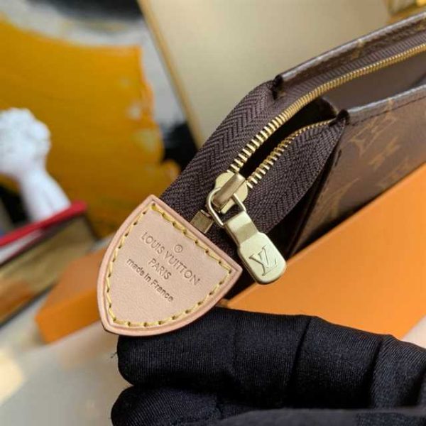 LOUIS VUITTON TOILETRY POUCH 19 MONOGRAM CANVAS IN BROWN M47544 - Image 3