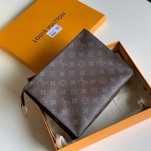 LOUIS VUITTON TOILETRY POUCH 26 MONOGRAM CANVAS M47542 - Image 4