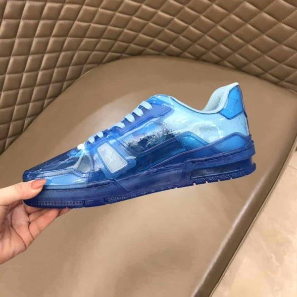 LOUIS VUITTON TRAINER SNEAKER IN BLUE – LSVT282 - Image 3