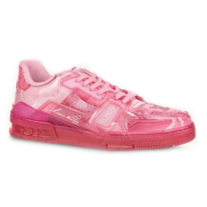 LOUIS VUITTON TRAINER SNEAKER IN ROSE – LSVT283
