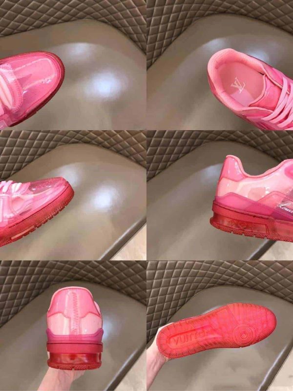 LOUIS VUITTON TRAINER SNEAKER IN ROSE – LSVT283 - Image 10