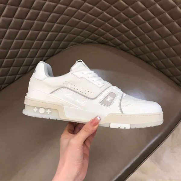LOUIS VUITTON TRAINER SNEAKERS IN WHITE – LSVT094 - Image 2