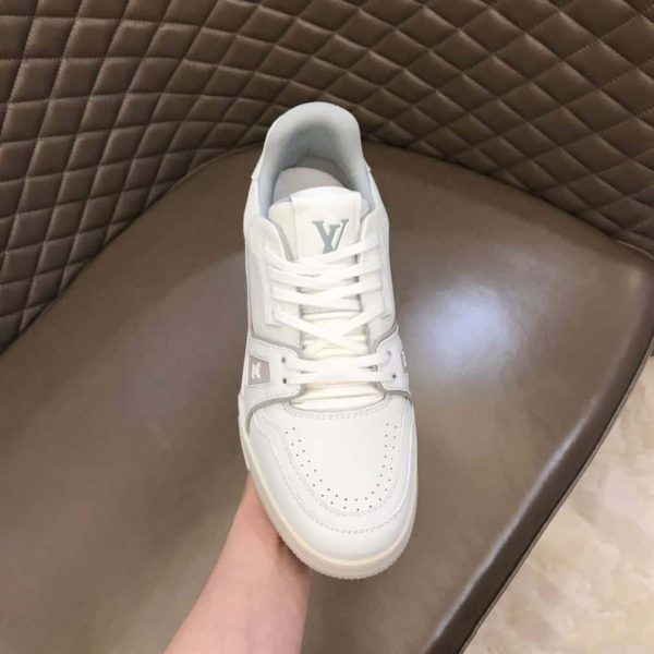 LOUIS VUITTON TRAINER SNEAKERS IN WHITE – LSVT094 - Image 3