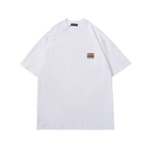 Balenciaga Rainbow Embroidery T-Shirt – BBS035