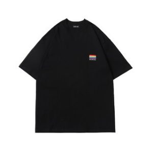 Balenciaga Rainbow Embroidery T-Shirt – BBS036