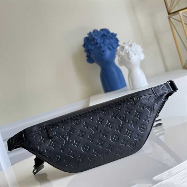 M44388 LOUIS VUITTON DISCOVERY BUMBAG MONOGRAM SHADOW CALF LEATHER - Image 9