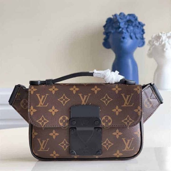 M45807 LOUIS VUITTON MONOGRAM S LOCK SLING BAG - Image 2