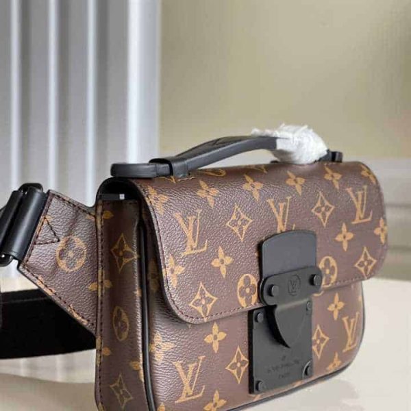 M45807 LOUIS VUITTON MONOGRAM S LOCK SLING BAG - Image 6