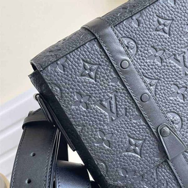 M57726 LOUIS VUITTON TRUNK MESSENGER BAG TAURILLON MONOGRAM LEATHER - Image 6