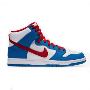 NIKE SB ZOOM DUNK HIGH PRO ISO – LIGHT PHOTO BLUE/UNIVERSITY RED – NK25