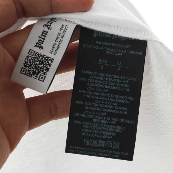 PA White T-Shirt With Print – PA25 - Image 8