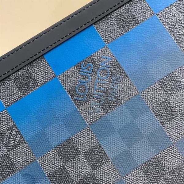 POCHETTE VOYAGE MM DAMIER GRAPHITE CANVAS N60412 - Image 6