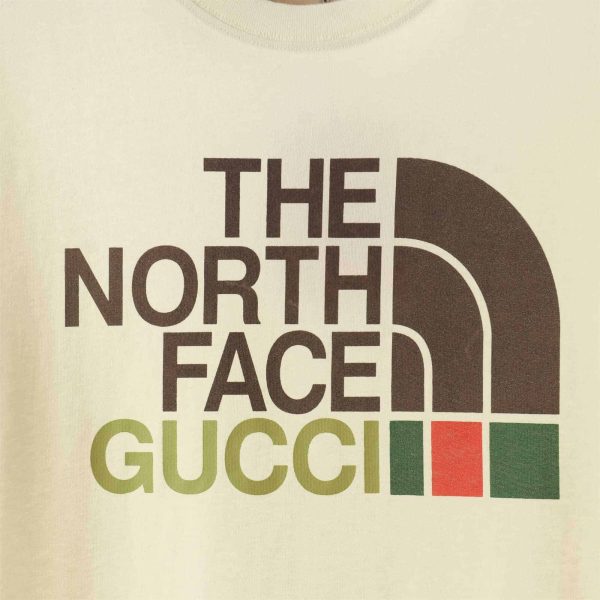 The North Face X Gucci Cotton T-Shirt – GCS032 - Image 6