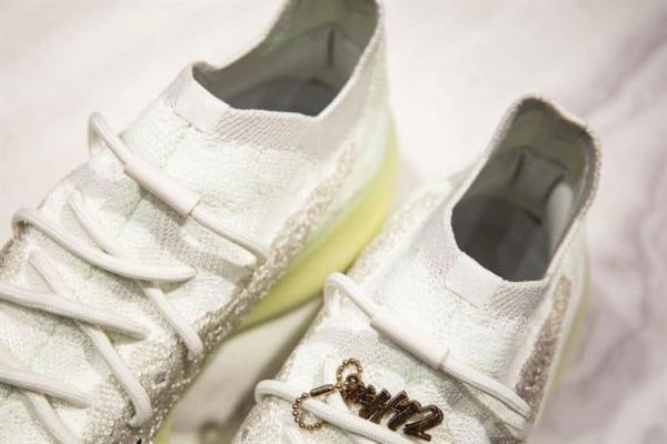 WHITE ADIDAS YEEZY BOOST 380 CALCITE GLOW SNEAKERS – AD27 - Image 7